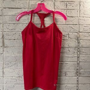 Under Armour Fitted Racer BackMedium Heatgear Sports Bra Tank Top